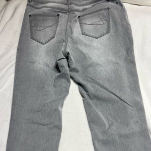 Eat 1946 Denim gray denim stretch jeans size 12 contemporary style